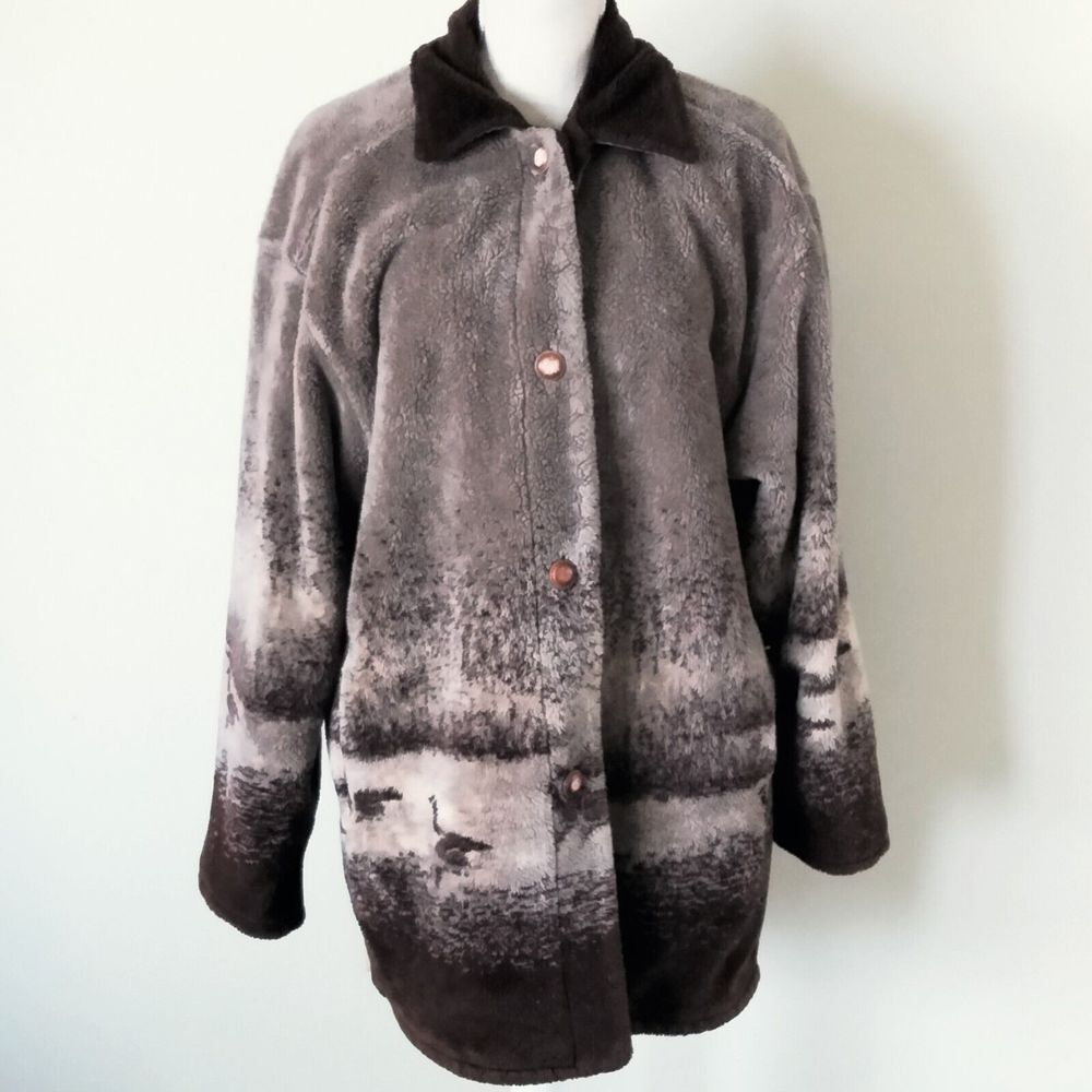 Vintage Denali Reversible Plush Coat